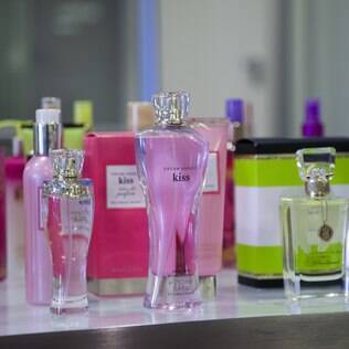 Alguns dos perfumes desenvolvidos pela Robertet