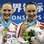 Dueto exibe uma das muitas medalhas de ouro. Esta elas ganharam no Mundial de Xangai, em 2011. Foto: Getty Images