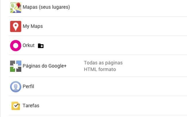 A outra opção é clicar na pastinha preta ao lado do nome Orkut e ir para a página de Ajuda do Orkut, na qual é possível acessar outros conteúdos