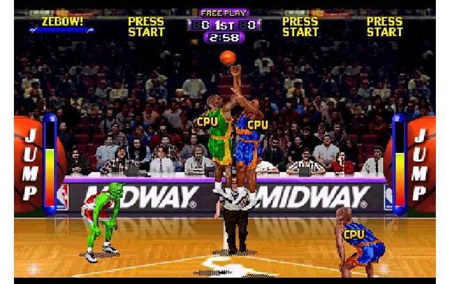 NBA Hang Time (Funcom/Midway, 1997). Foto: Reprodução