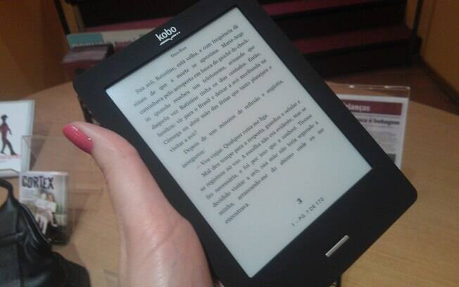 Kobo Touch chega ao Brasil em parceria com a Livraria Cultura