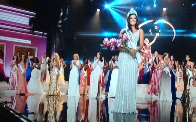 Colombiana Paulina Vega é eleita Miss Universo. Foto: Reprodução