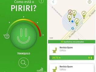 Piriri App informa localização de banheiros