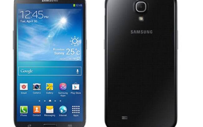 Galaxy Mega tem modelos com telas de 5.8 ou 6.3 polegadas - Preço médio de R$ 1.200