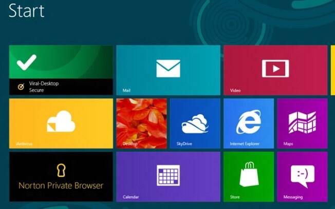 Aplicativos da Norton para interface Metro chegarão ao mercado junto com o Windows 8