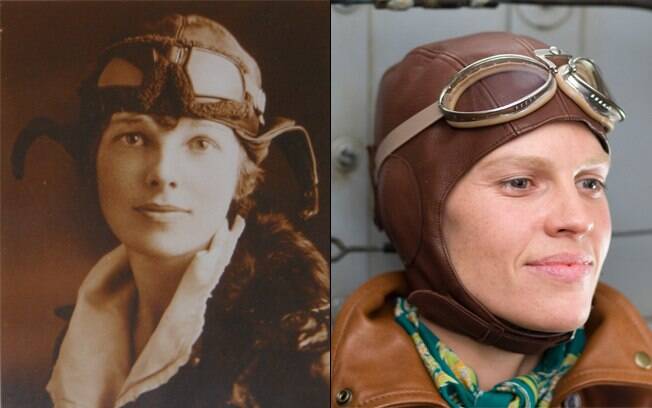 Em 2009, Hilary Swank interpretou a vida de Amelia Earhart nos cinemas com o filme 