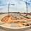 A Arena Amazônia, em Manais está com 45% das obras prontas. Foto: Divulgação
