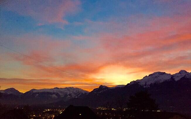 Paisagens surpreendentes cercam a capital, Vaduz Paisagens surpreendentes cercam a capital, Vaduz
