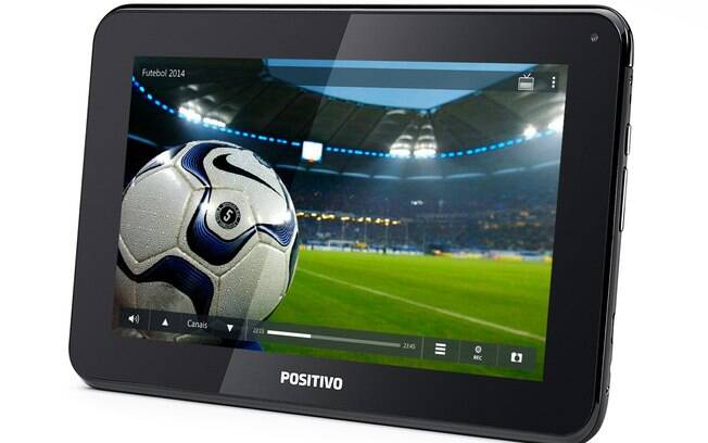 Tablet Positivo T701 TV tem TV integrada e tela de 7 polegadas e pode ser encontrado por R$ 280 em média