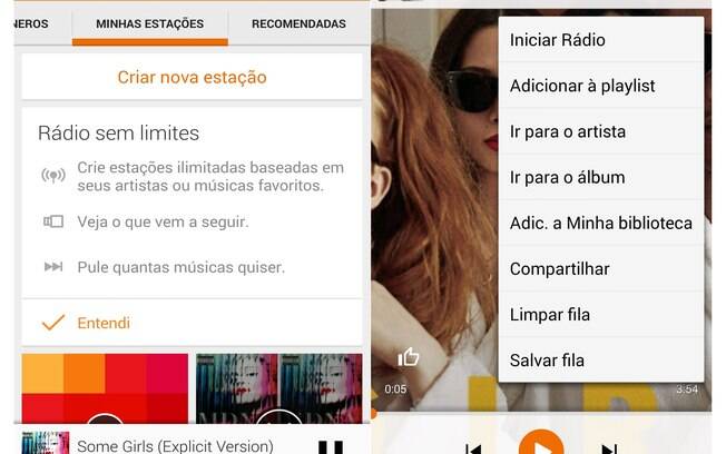 Serviço de streaming e de armazenamento de música, o Google Play Música custa R$ 14,90