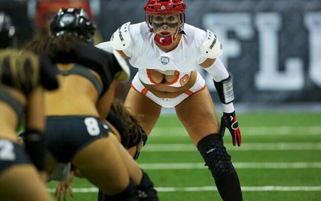 Com mulheres de lingerie, vai rolar o 'Super Bowl feminino' - Futebol  americano - iG