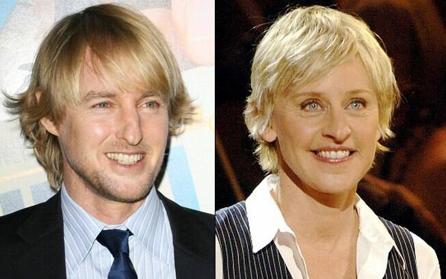 Owen Wilson e Ellen DeGeneres