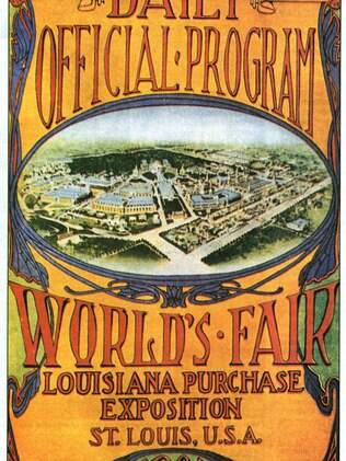 Cartaz de 1904 dá um bom destaque à Exposição