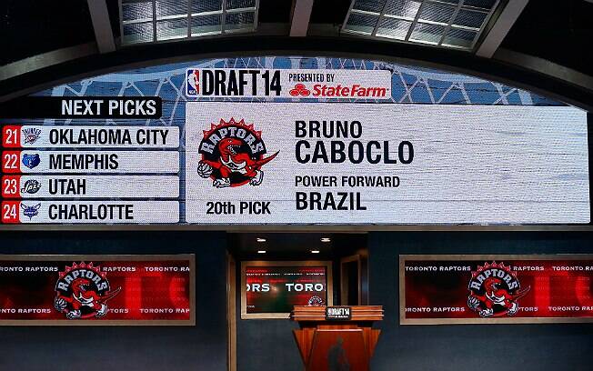 Draft da NBA aconteceu no último dia 26, em Nova York. O brasileiro Bruno Caboclo foi escolhido