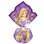 Ovo Rapunzel Chocolate ao Leite vem com uma bolsa em que a alça simula a trança da personagem; 150g. De Arcor – R$ 23,31 no site das Lojas Americanas. Foto: Divulgação/Arcor