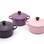 Três minicocottes Le Creuset glamour com capacidade para 300ml. R$ 281. Foto: Divulgação