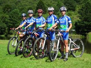 Seleção feminina de mountain bike%2C uma das disciplinas do ciclismo