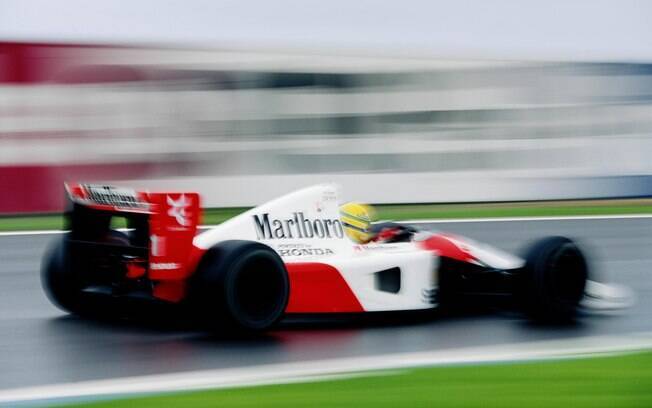 Em 1991, Ayrton Senna poderia sagrar-se campeão por antecipação se vencesse o Grande Prêmio da Espanha. Foto: Getty Images