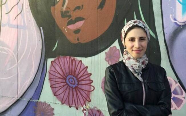 Dana Albalkhi, 27, é muçulmana e está há três anos no Brasil
