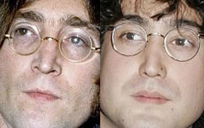 John Lennon e filho Sean Lennon