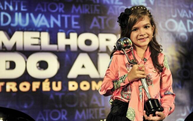 Mel Maia ganhou o público com sua atuação em 'Avenida Brasil', 2012, que lhe rendeu o prêmio de 'Melhor Atriz Mirim', no Faustão