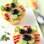 Muffin de tigre feito com pepino, azeitonas pretas e molho de tomate. Foto: Little Food Junction