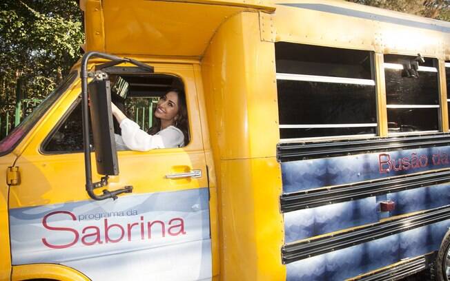 Sabrina Sato e o seu 'busão'
