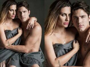Cleo Pires e Rômulo Arantes em ensaio especial de Dia dos Namorados para a revista 'RG Vogue'