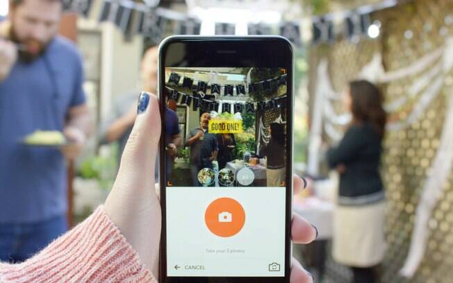 Com três fotos tiradas em sequência, Nutshell combina criar vídeos com textos e efeitos. Aplicativo é gratuito e apenas para iOS