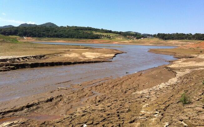 Represa do Jaguari, na cidade de Vargem, em foto de setembro. Foto: Luiz Augusto Daidone/Prefeitura de Vargem