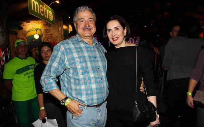 Johnny Saad e a mulher, Claudia Saad