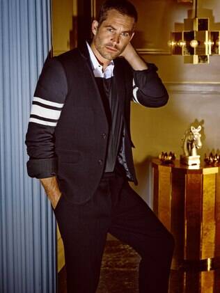 Paul Walker em campanha para a Colcci