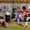 Danilo marcou o primeiro gol corintiano no Pacaembu. No segundo jogo da campanha, vitória por 2 a 0 sobre o Nacional (PAR). Foto: Gazeta Press