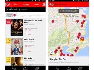 Disponível para Android e agora para iOS, AdoroCinema localiza salas de cinemas mais próximas do usuário