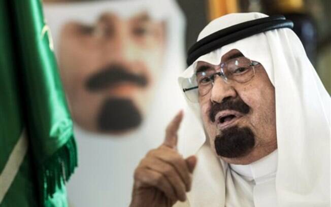 O rei Abdullah, da Arábia Saudita: ele foi o mais importante aliado dos EUA no mundo árabe