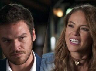 Melissa (Paolla Oliveira) e Pedro (Emilio Dantas) mostram seu lado malvado