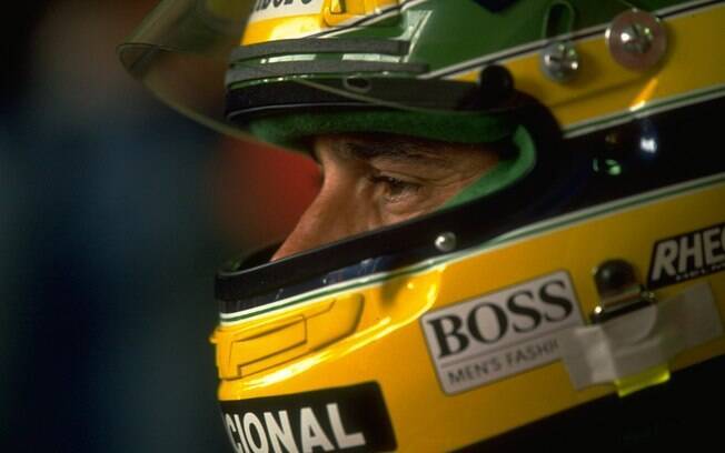 Ayrton Senna durante a temporada 1991. Foto: Getty Images
