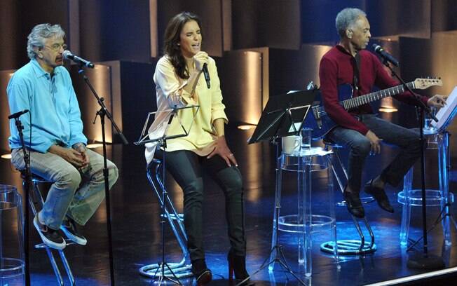Em dezembro de 2011, a cantora teve um de seus grandes momentos, gravou com Gilberto Gil e Caetano Veloso um show para o especial de fim de ano da TV Globo