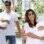 <span>Juliana Paes e marido saindo do hospital com o primeiro filho do casal, Pedro.</span> - <strong>Foto: Divulgação</strong>