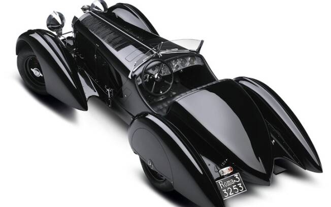 1930 Mercedes ssk count carlo felice trossi #1