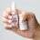 A parte decorada foi feita com uma tinta branca própria para pintura de unhas artísticas. Foto: TriciaVieira/Fotoarena