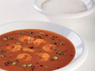 Caldo de camarão: típico de Santa Catarina