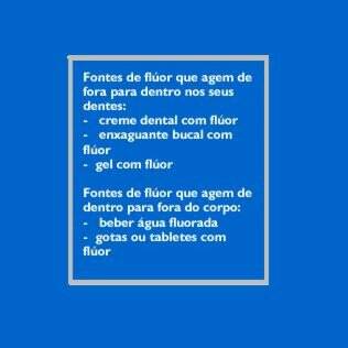 Fontes de flúor são essenciais para a saúde de seus dentes
