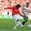 <span>Tinga chuta a bola no final do primeiro tempo</span> - <strong>Foto: Vipcomm</strong>