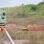 Equipamento de topografia no terreno do futuro estádio
