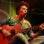 <span>A artista costuma fazer shows com um banquinho e seu violão</span> - <strong>Foto: AgNews</strong>