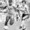 <span>Toninho Cerezo, seu pai, durante jogo contra a Argentina na Copa de 1982</span> - <strong>Foto: AP</strong>