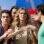 Salete Campari se diverte com Deborah Secco, Leonardo Miggiorin e Ricardo Tozzi. Foto: Rodrigo dos Anjos/AgNews