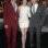 <span>Os atores principais da saga "Crepúsculo", Robert Pattinson, Kristen Stewart e Taylor Lautner posam juntos durante a estréia do filme "Eclipse"</span> - <strong>Foto: BrainPix</strong>