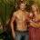 <span>Inicialmente modelo, Rodrigo Hilbert alcançou o topo tão sonhado entre os modelos, posar ao lado de Gisele Bündchen. Os dois foram garotos propaganda da Colcci</span> - <strong>Foto: Divulgação</strong>